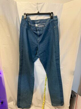 White House Black Market XL Jeggings Blue Denim Legging High Rise Stretch WHBM
